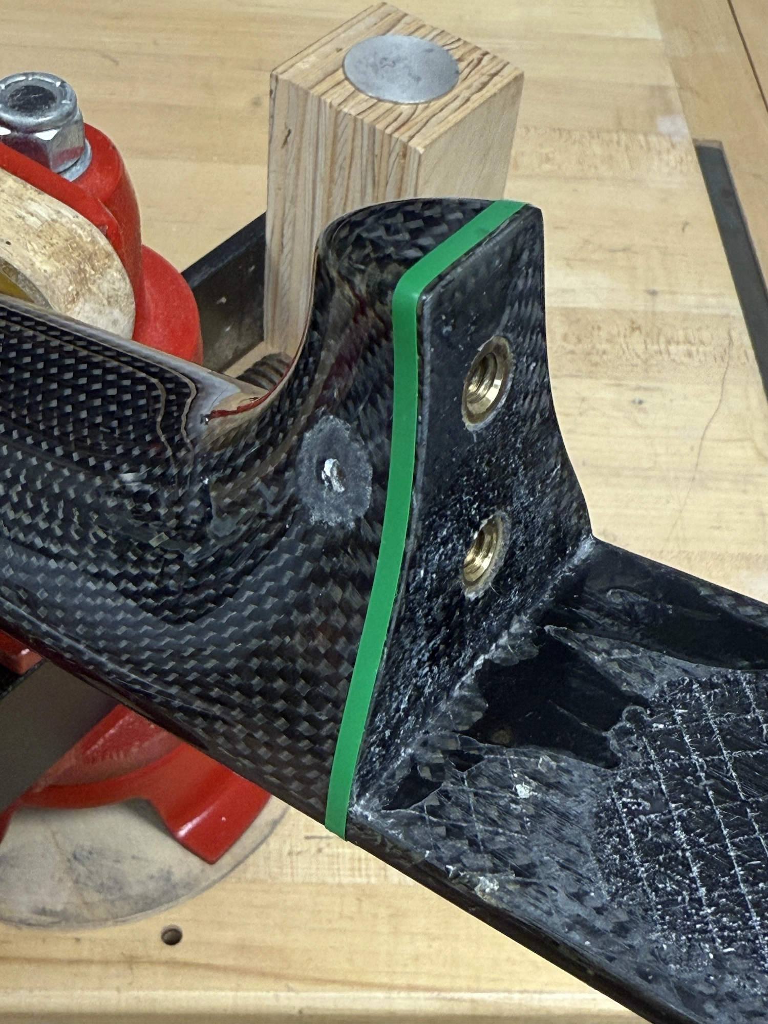 Cozad Guitars - Taped Heel