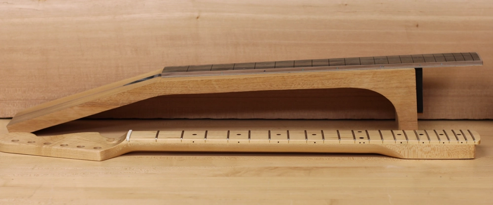 Cozad Guitars - Acoustic vs Electric Neck