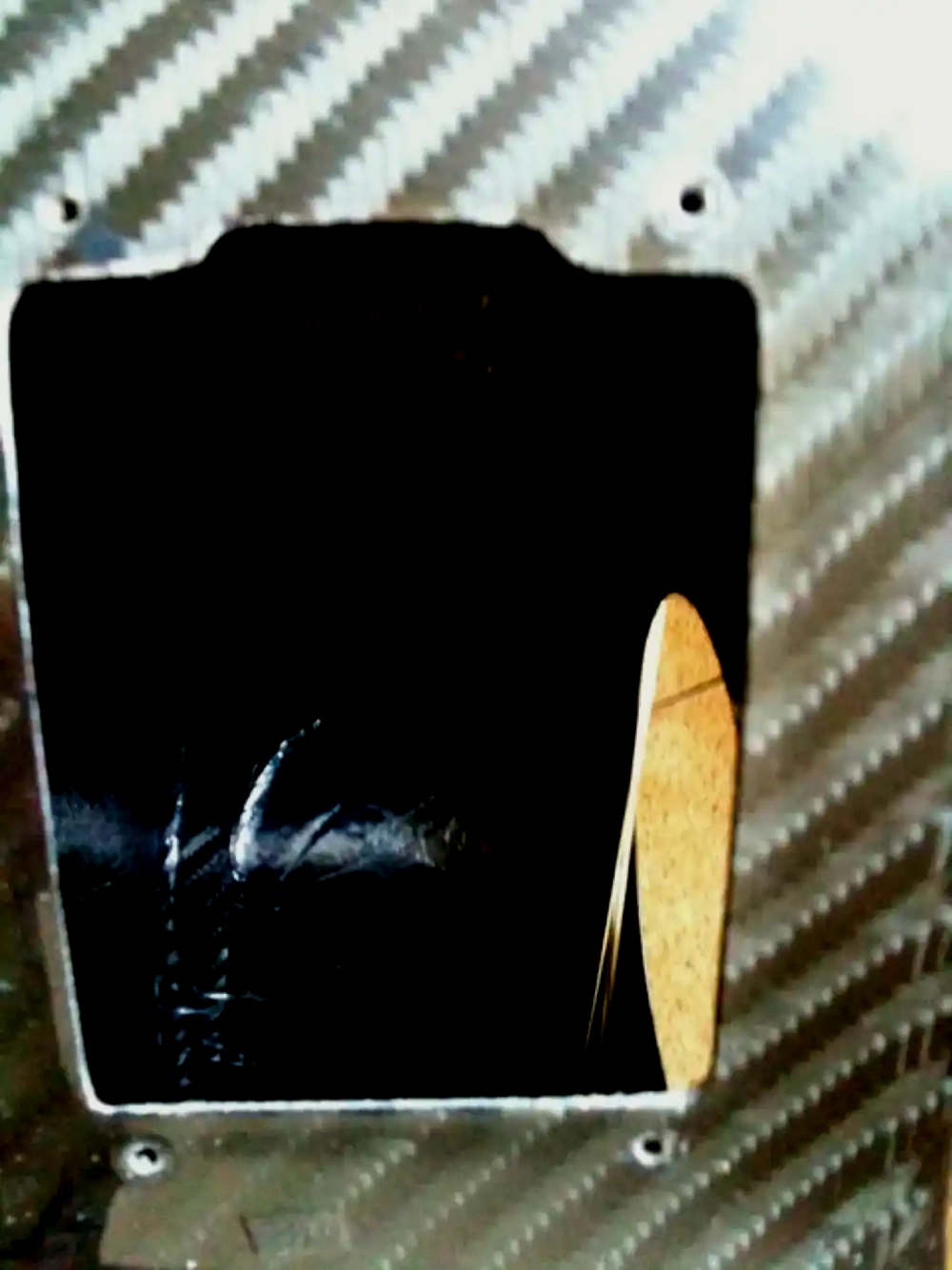 Cozad Guitars - LR Baggs OnBoard Element Opening