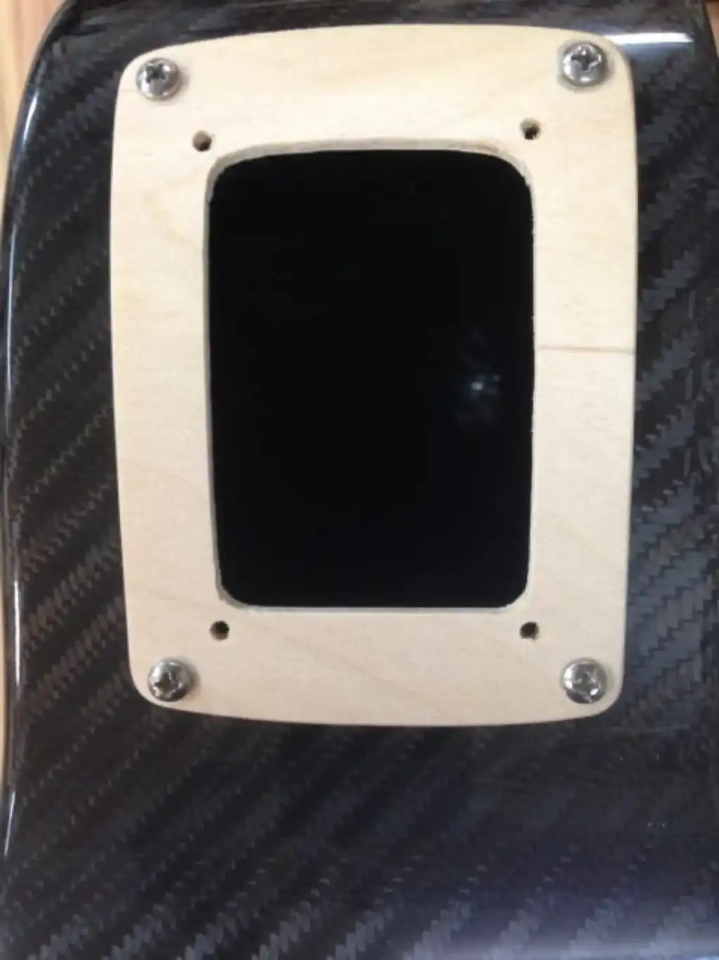 Cozad Guitars - Reducer Mounted on Guitar