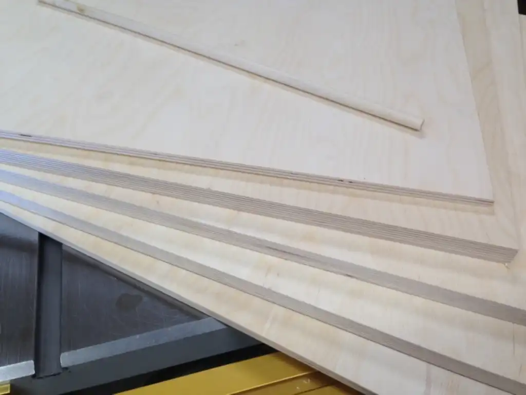 Cozad Guitars - Body Mold Plywood Pieces
