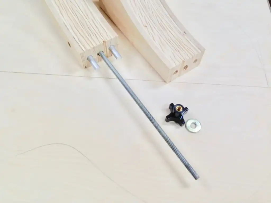 Cozad Guitars - Body Mold Disassembled
