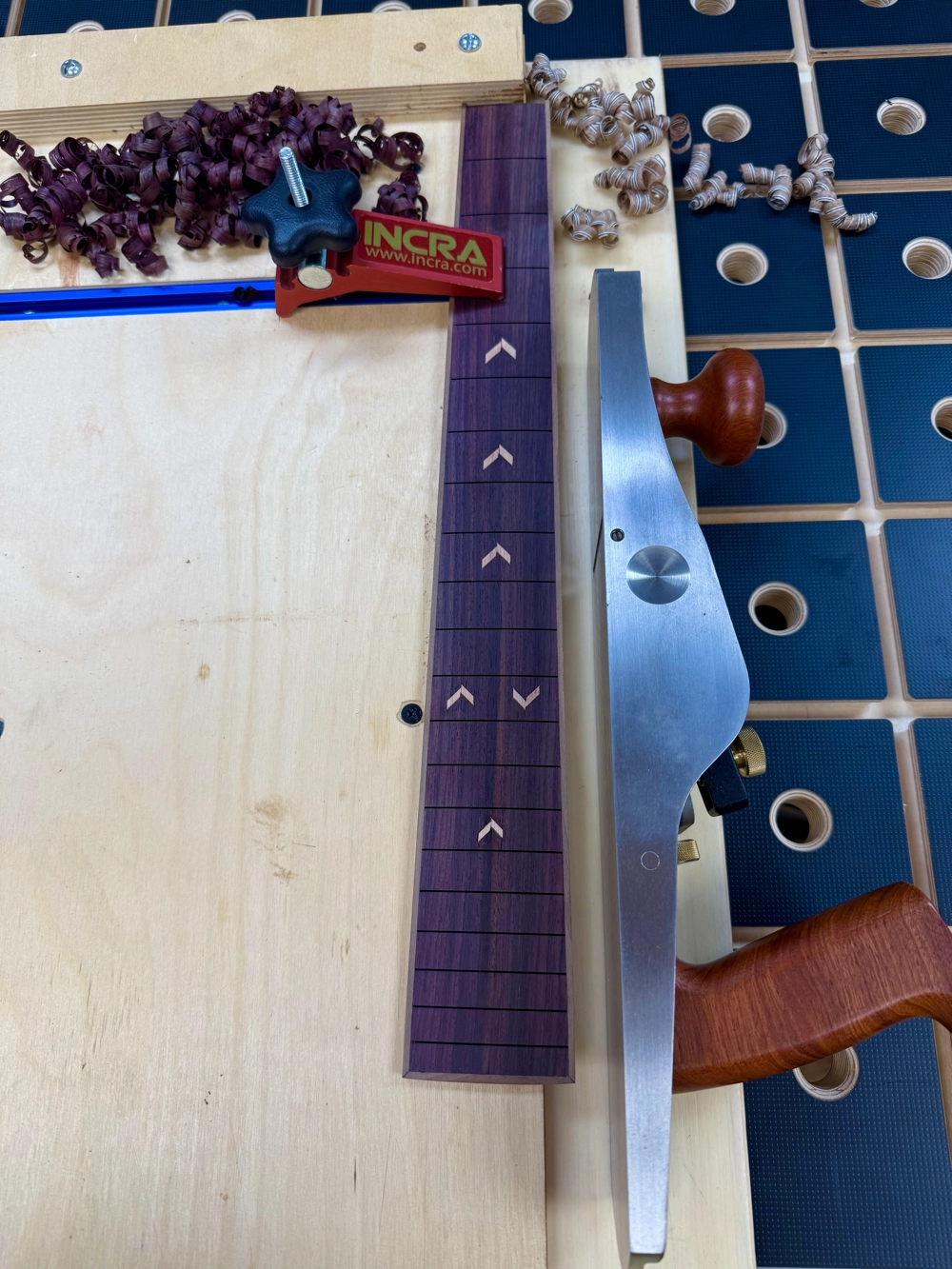 Cozad Guitars Turbo-D Bound Fretboard