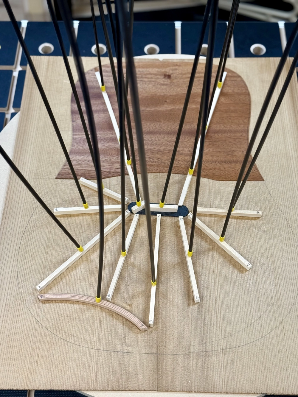 Soundboard Braces in Go Bar Deck