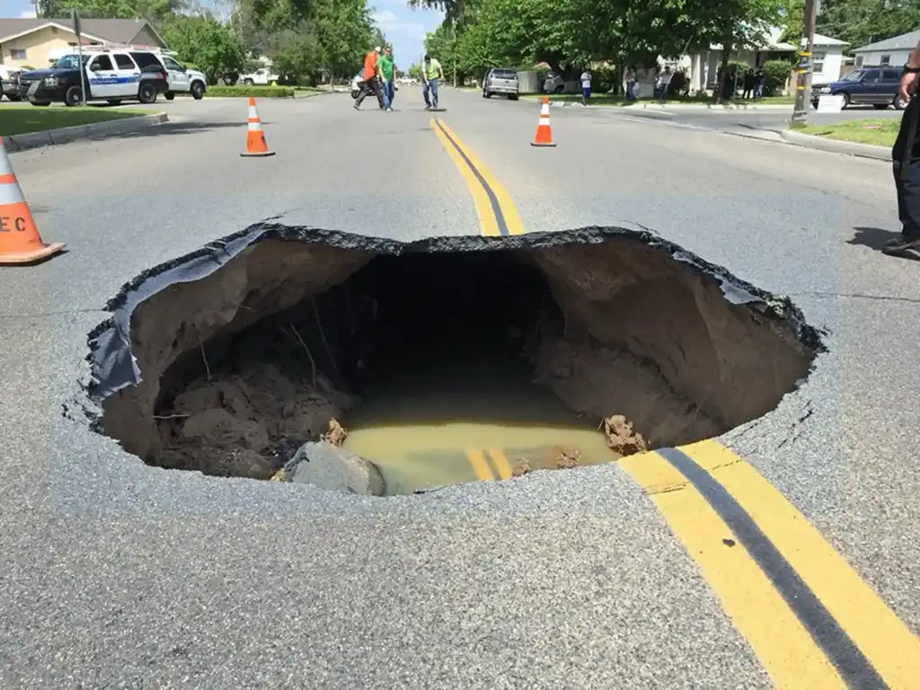 California Sinkhole
