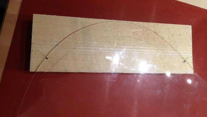 Cozad Guitars - Arm Bevel Traced