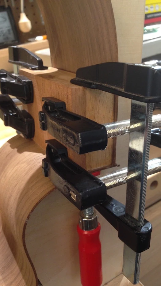 Cozad Guitars - Neckblock