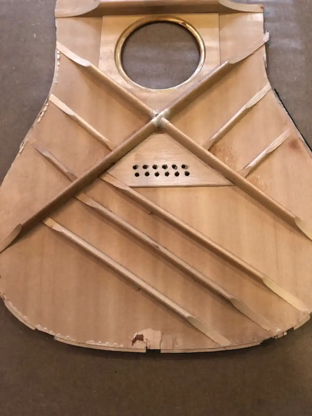 Cozad Guitars - Bracing Pattern