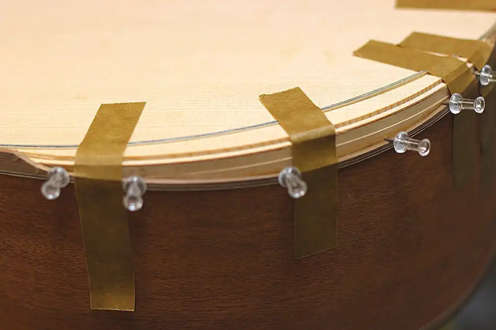 Cozad Guitars - Arm Bevel Binding