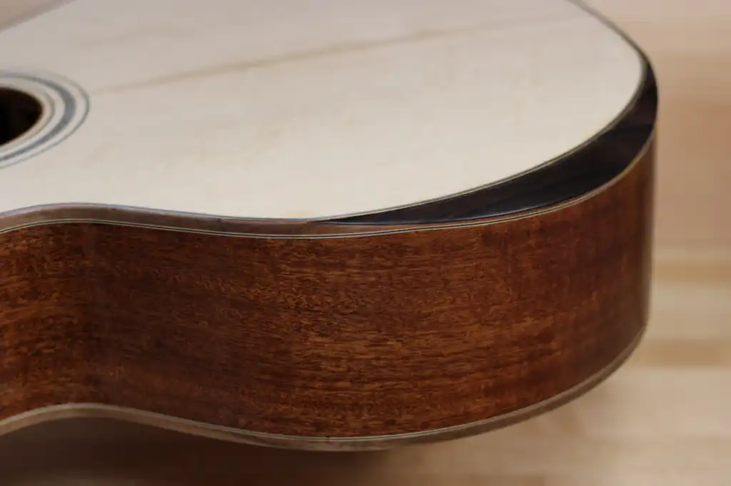 Cozad Guitars - Ziricote Arm Bevel