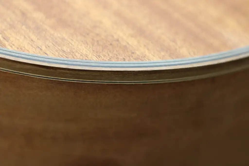 Cozad Guitars - Back Binding Close-up
