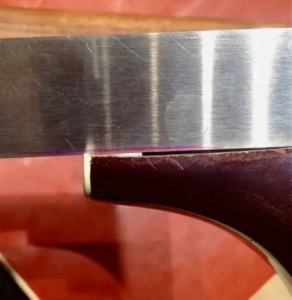 Cozad Guitars - Curl in Neck Heel