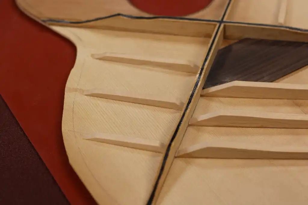 Cozad Guitars - Tow on Top of Braces