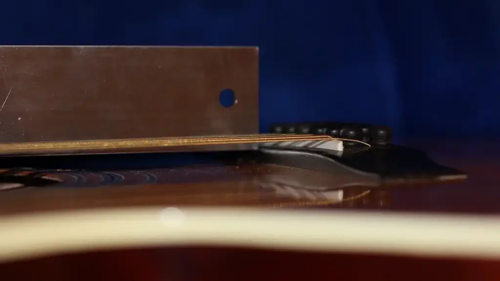 Cozad Guitars - Straightedge Test