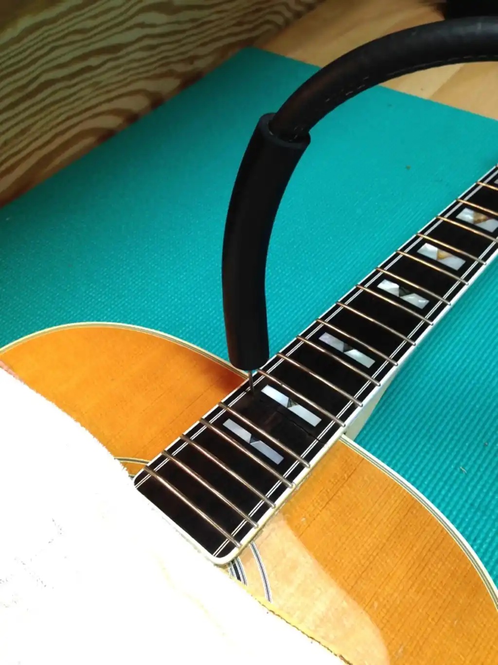 Cozad Guitars - Applying Steam