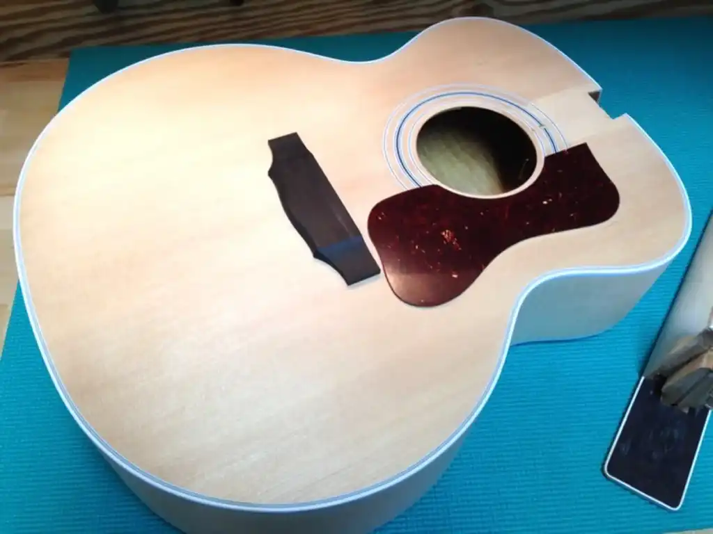 Cozad Guitars - New Bridge and Pickguard