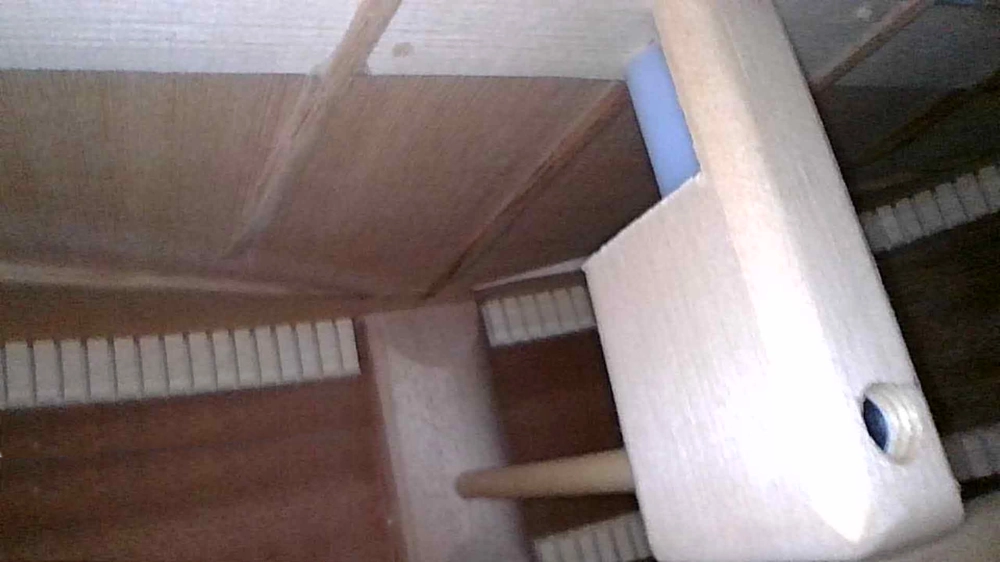 Cozad Guitars - TurboTail Bridge Doctor Inside C5