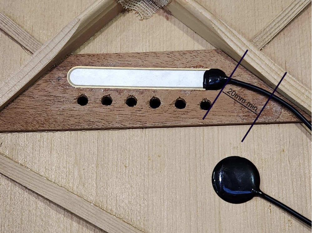 Cozad Guitars - Pickup Placement