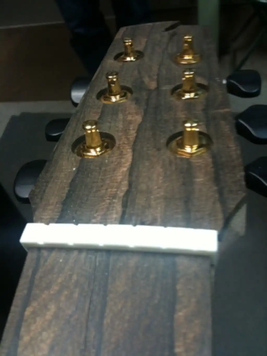 Cozad Guitars - Everett Ziricote Headplate