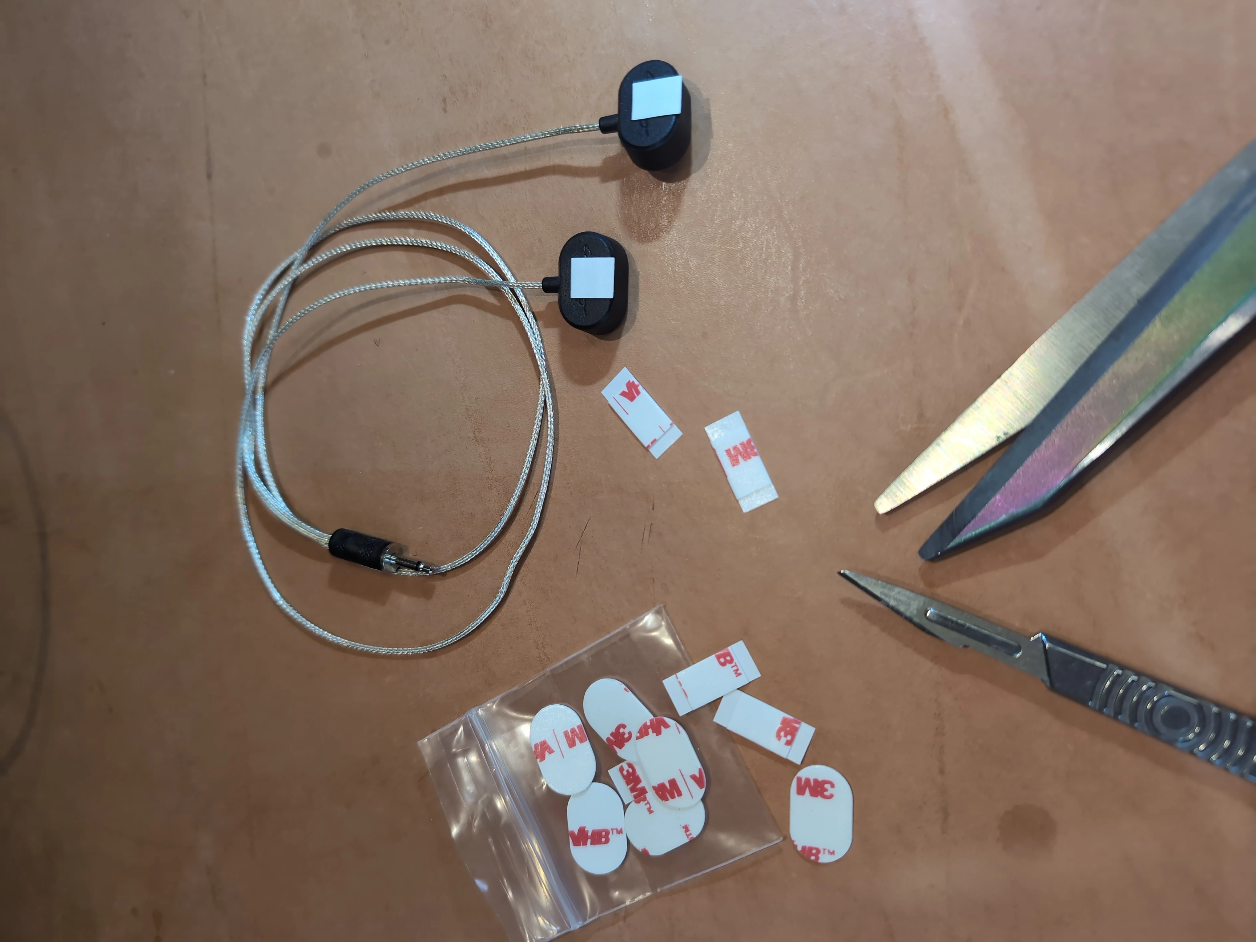 Cozad Guitars - LR Baggs HiFi Sensors with Tape