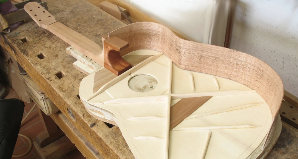 Cozad Guitars - Spanish Heel Neck