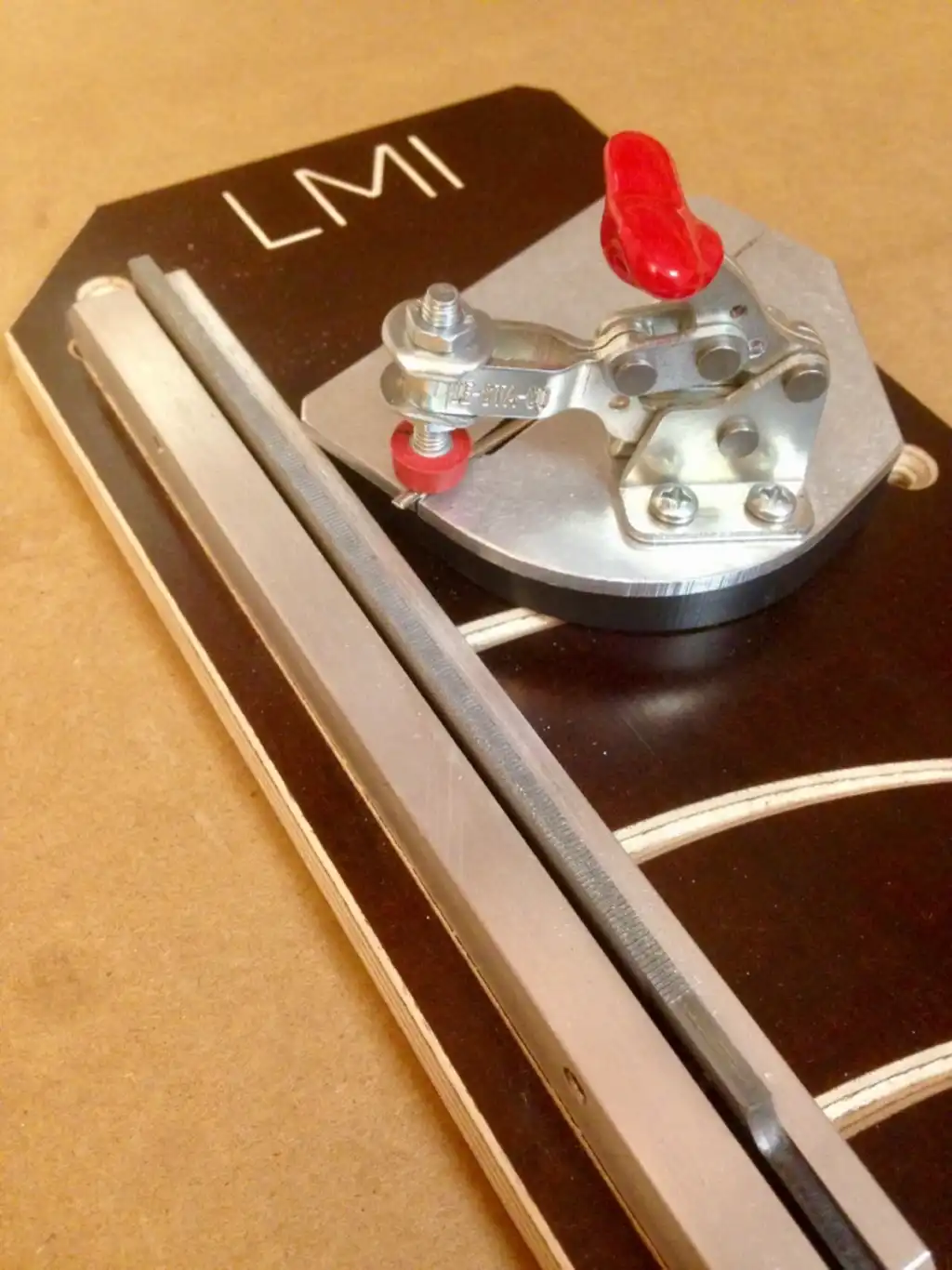 Cozad Guitars - Fret Tang Filing Jig