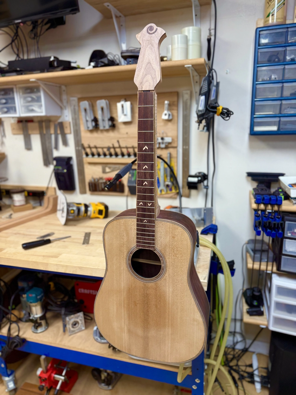 Cozad Guitars Turbo-D Rough Neck Fitting