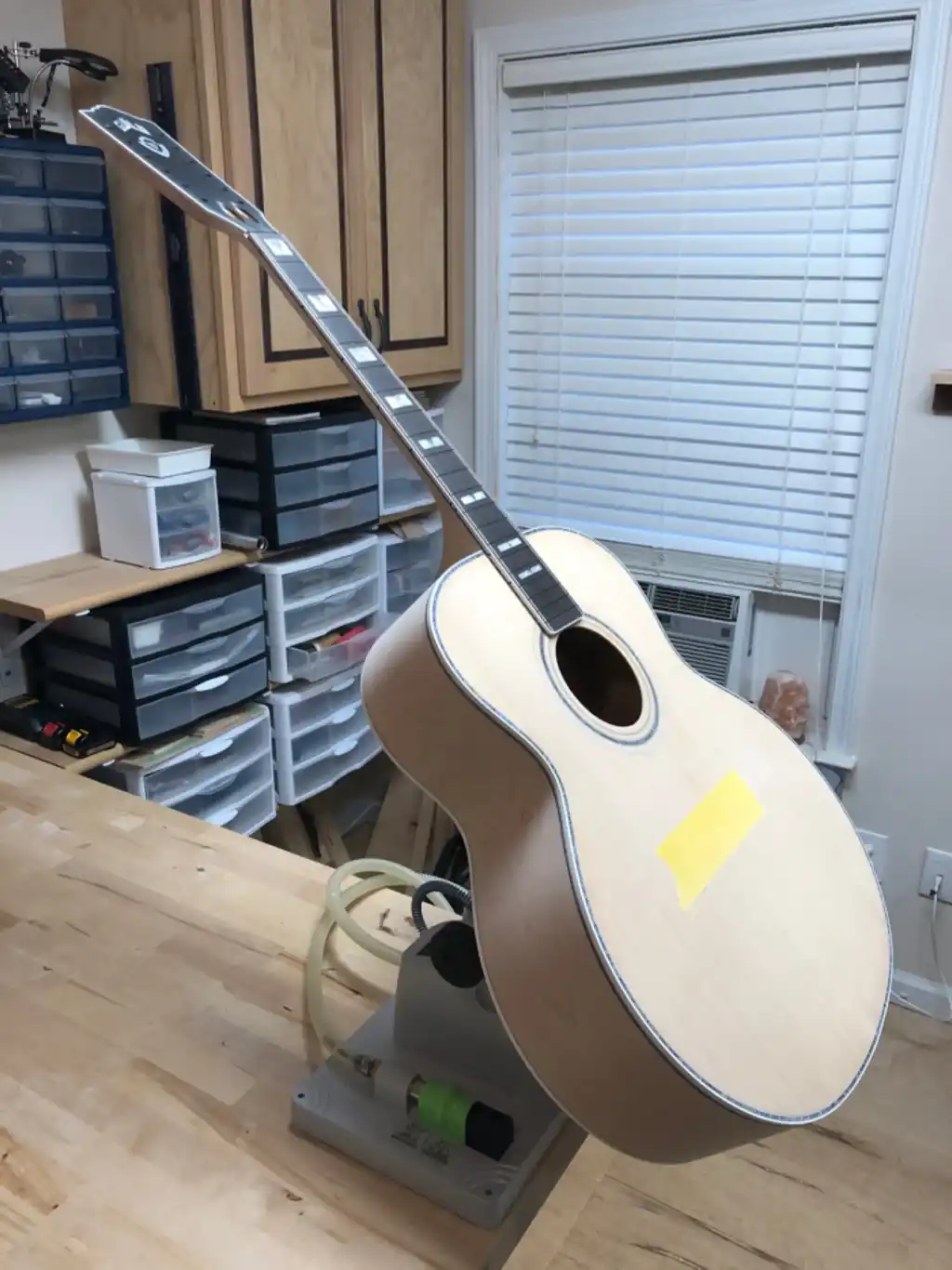 Cozad Guitars - Guild JF65-12 Before Finishing 1