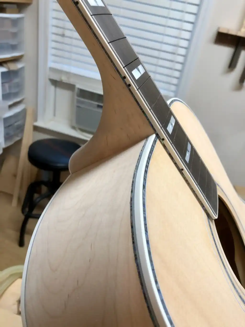 Cozad Guitars - Guild JF65-12 Before Finishing 2