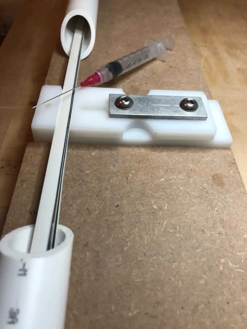 Cozad Guitars Guild JF65-12 Binding Fixture