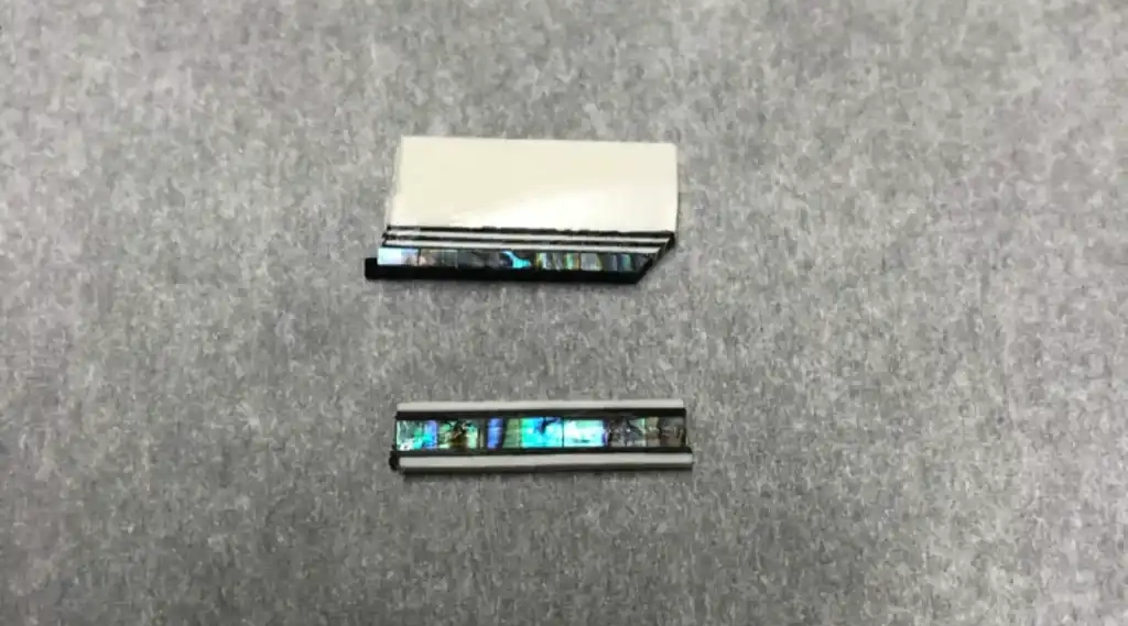 Cozad Guitars Guild JF65-12 Binding Samples