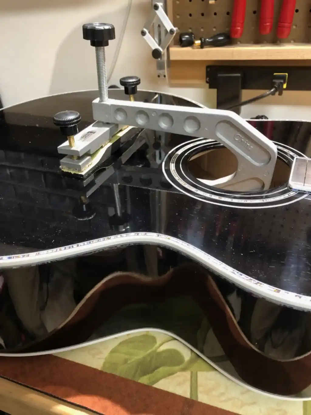 Cozad Guitars - Guild JF65-12 Bridge Clamp