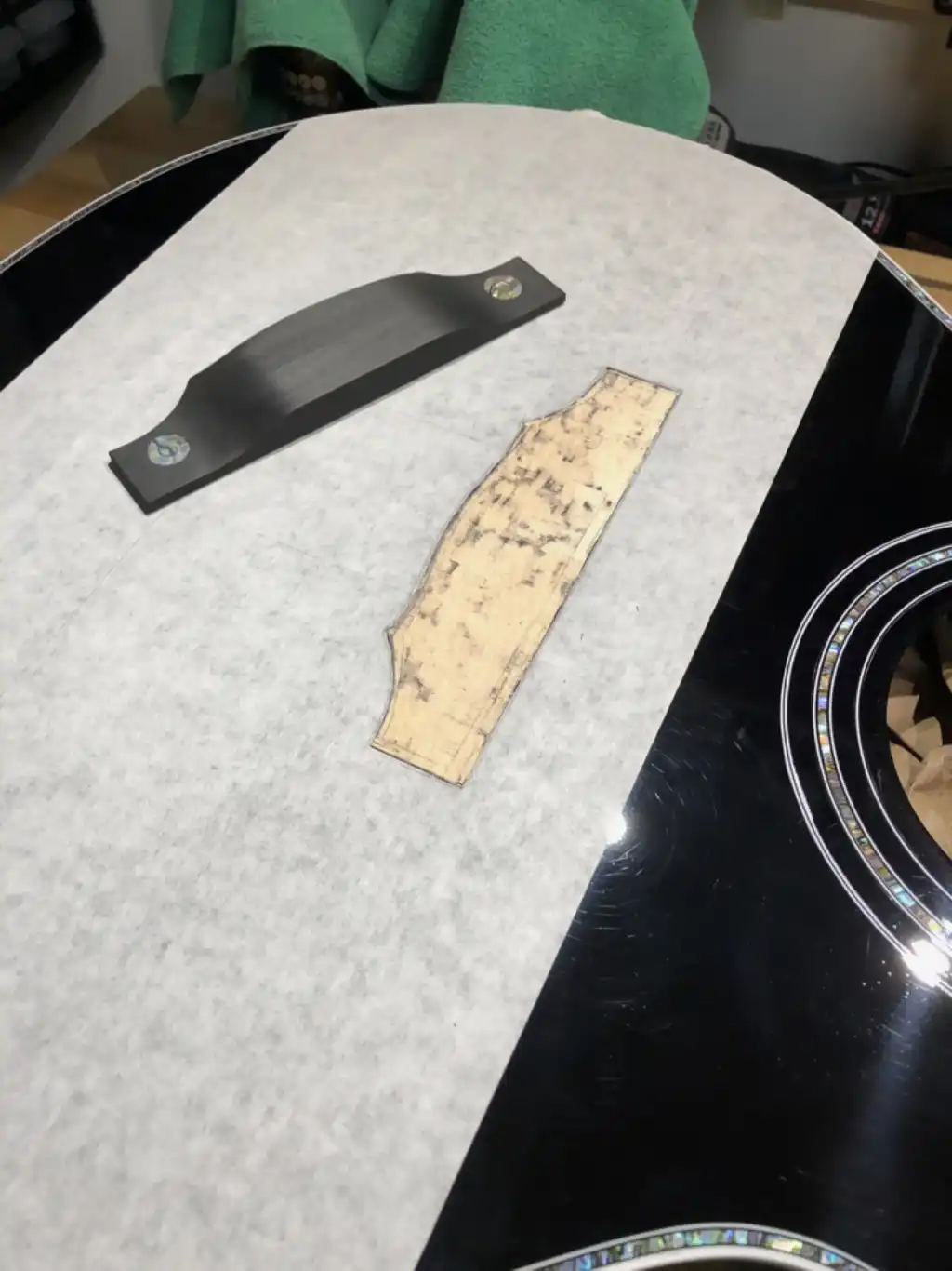 Cozad Guitars - Guild JF65-12 Bridge Location