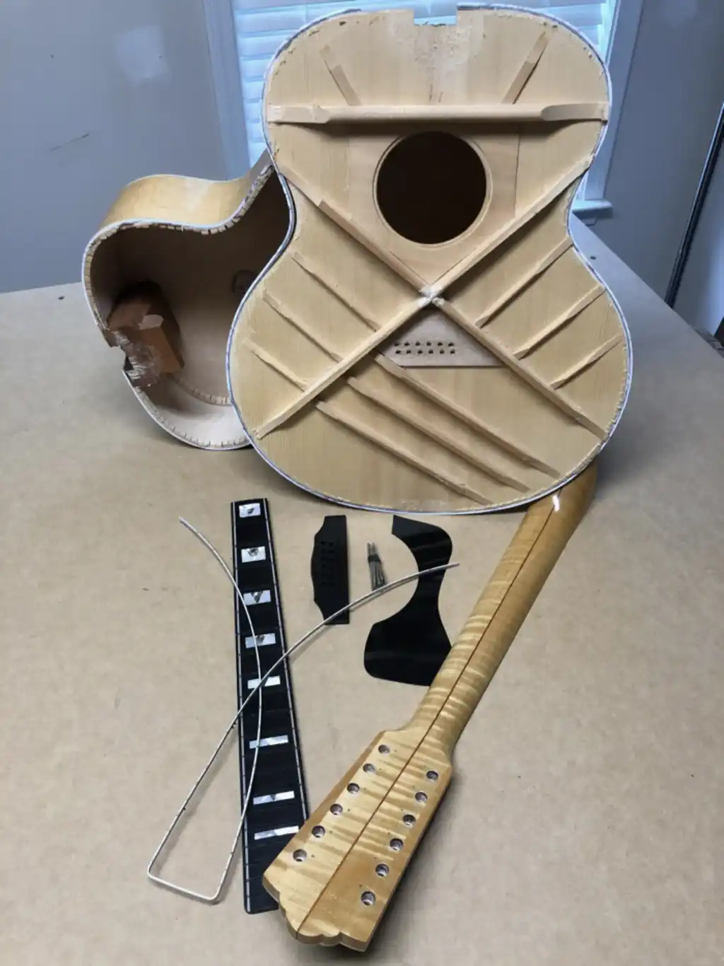 Cozad Guitars - Guild JF65-12 Deconstructed