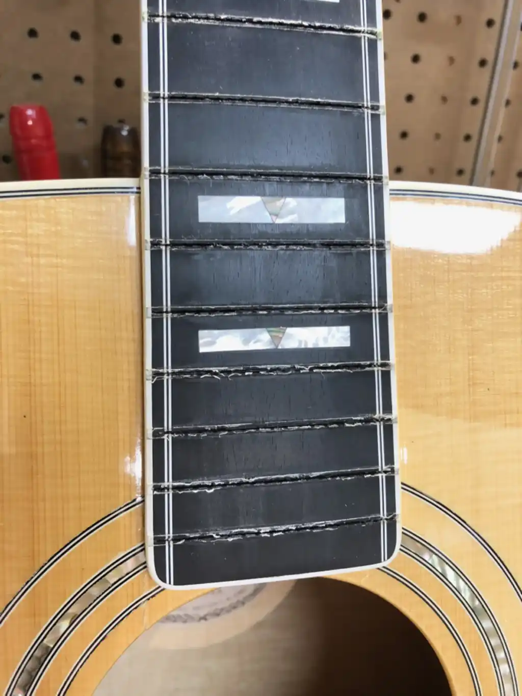 Cozad Guitars - Guild JF65-12 Frets Removed