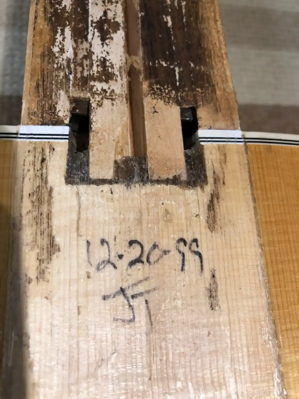 Cozad Guitars - Guild JF65-12 Glue in Neck Joint