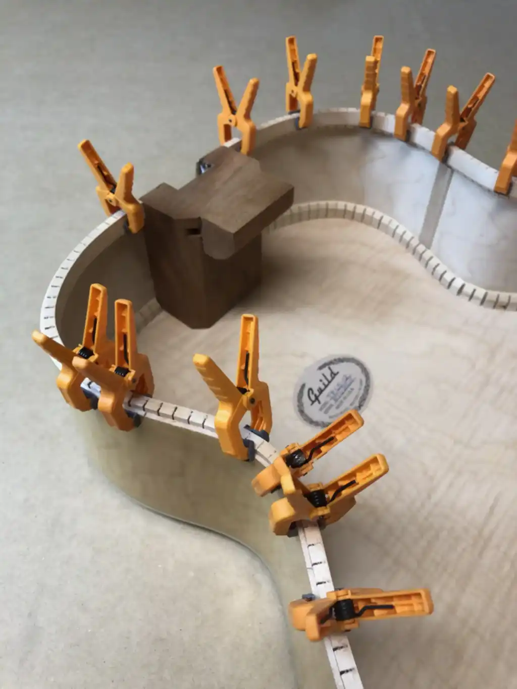 Cozad Guitars - Guild JF65-12 New Kerfing