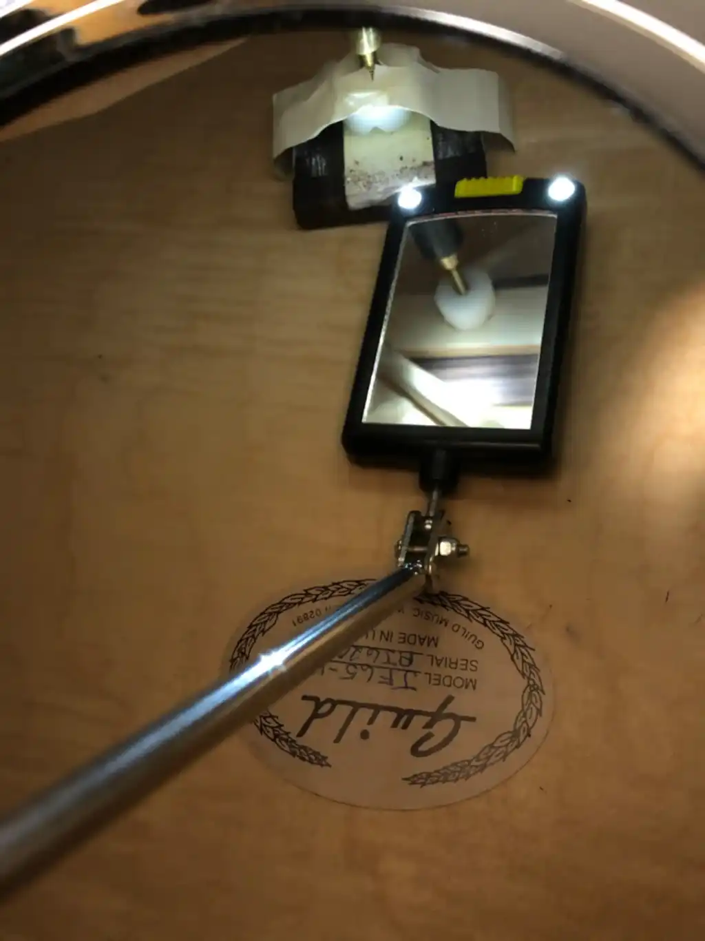 Cozad Guitars - Guild JF65-12 Post Clamp