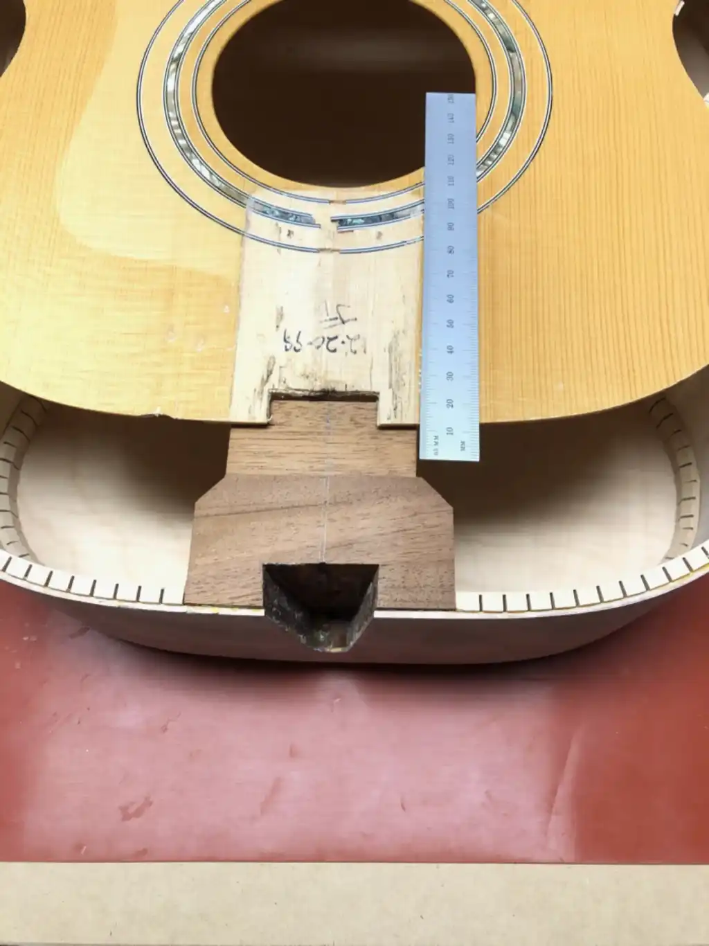 Cozad Guitars - Guild JF65-12 Split Aligns with Extension