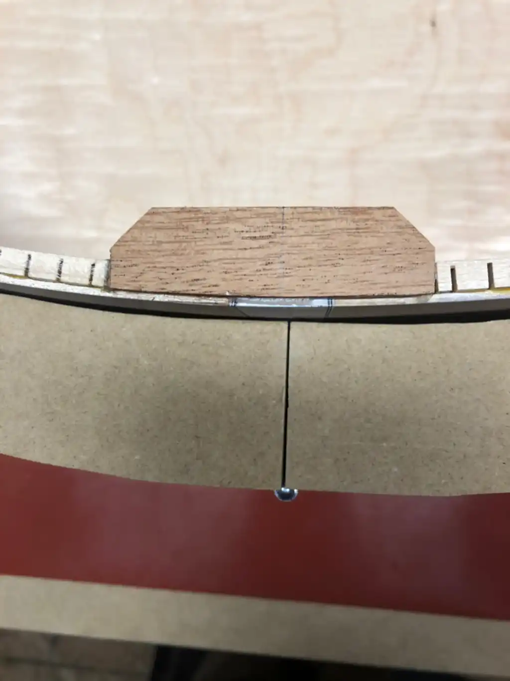 Cozad Guitars - Guild JF65-12 Tail Block Centerline