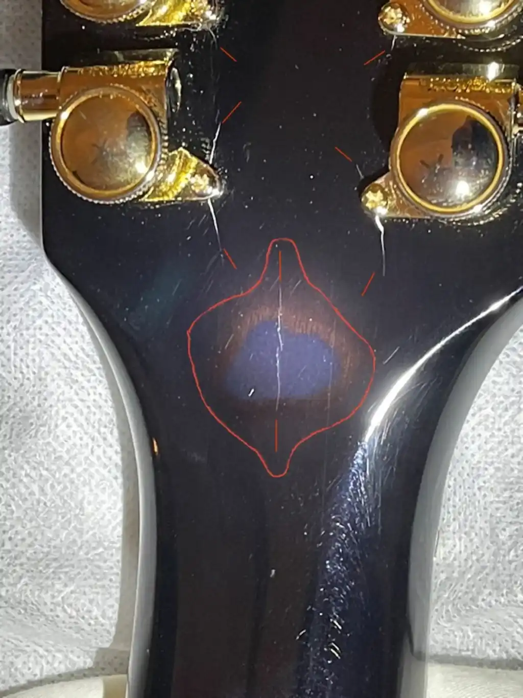 Cozad Guitars - Guild JF65-12 Finish Issues