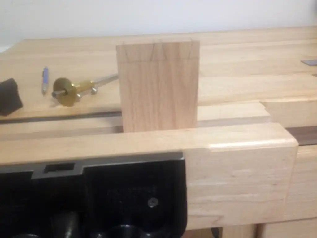 Cozad Guitars - Dovetail Pencil Lines