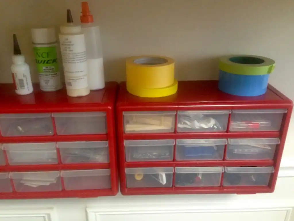 Cozad Guitars - Miniature Drawers