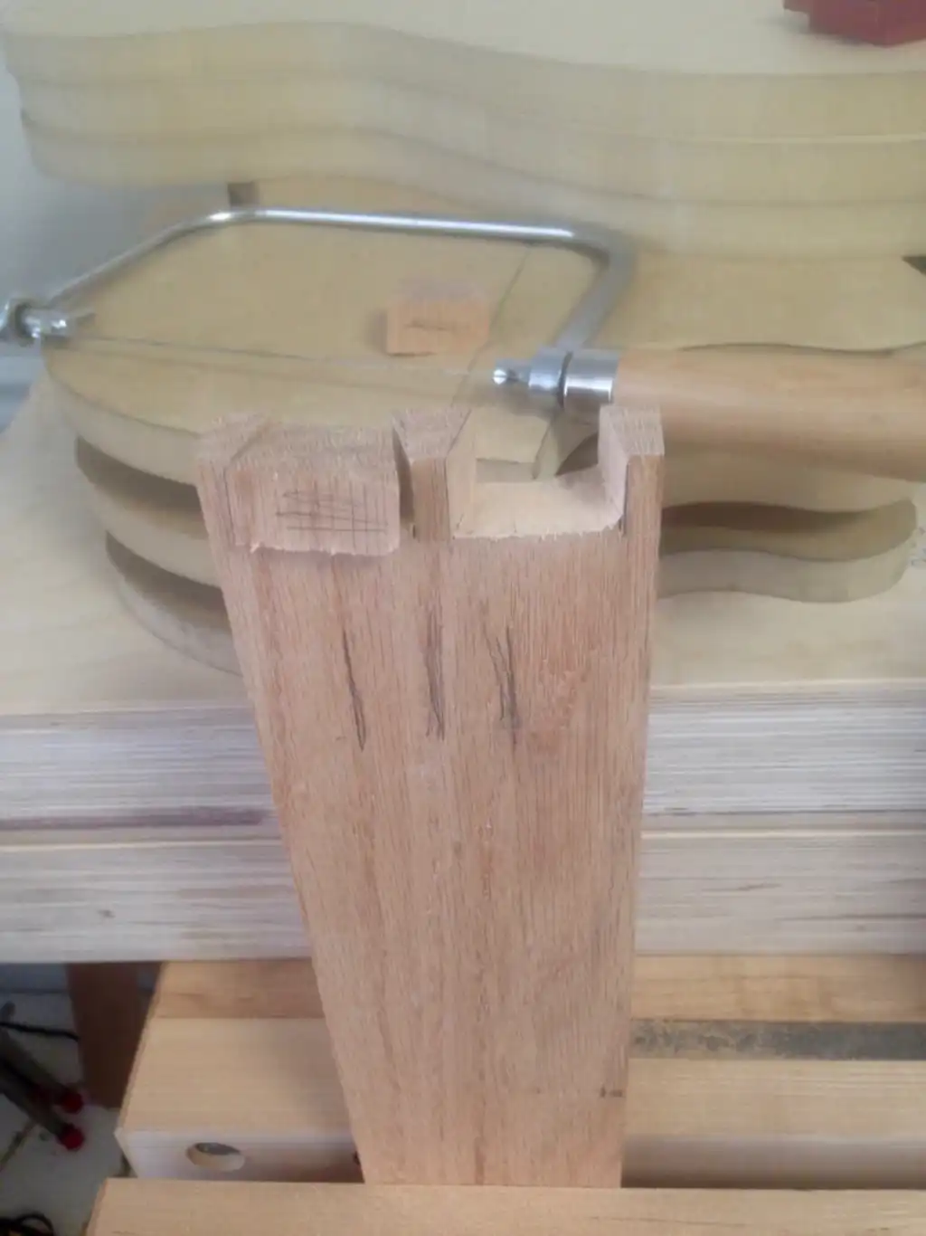 Cozad Guitars - Remove Pin Waste