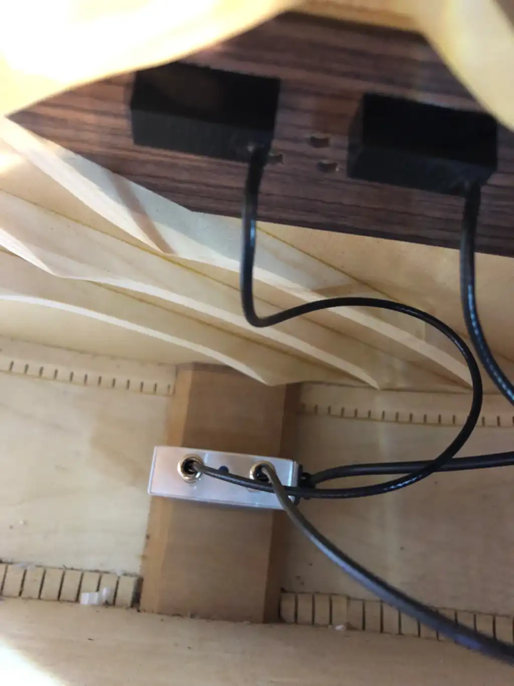 Cozad Guitars - Trance Amulet Installed